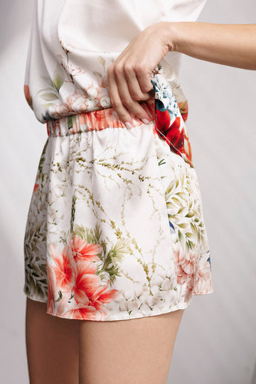Sunrise Blossom Camisole and Shorts Set